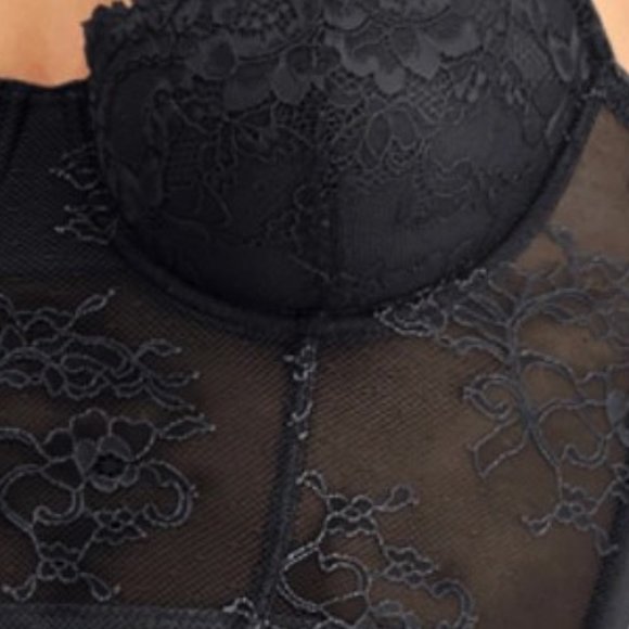 💚 3 for $35 💚 International Concepts Women's Lace Bustier Lingerie - Picture 2 of 3